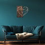 Wallity Heart - Nogal y cobre